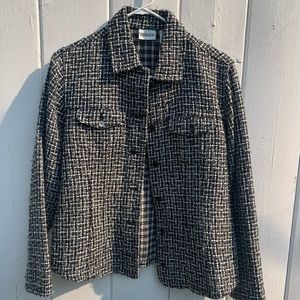 Chico’s plaid light jacket/blazer
